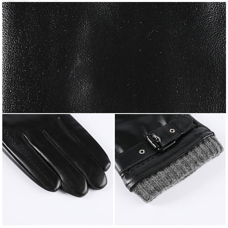 Frogier Genuine Leather & Pure Cotton Gloves