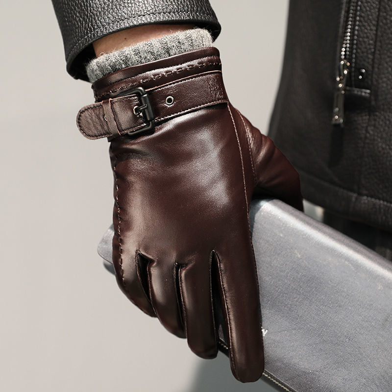 Frogier Genuine Leather & Pure Cotton Gloves