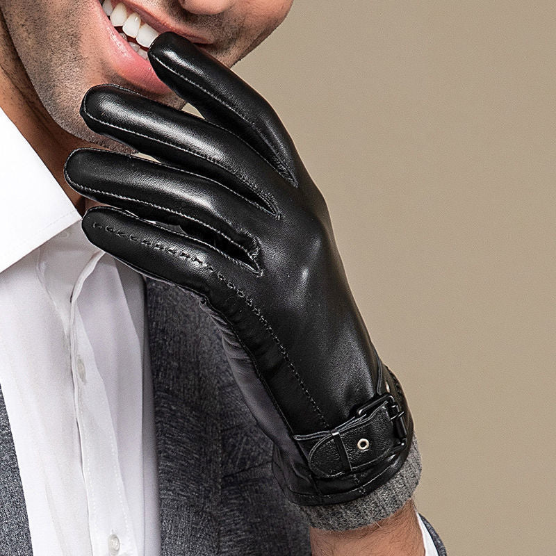 Frogier Genuine Leather & Pure Cotton Gloves