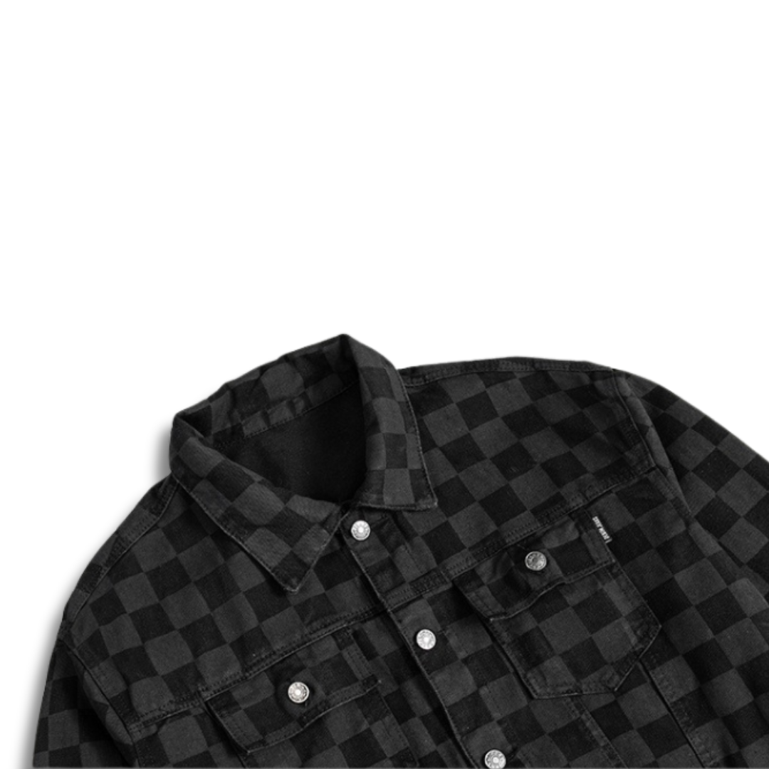 Lugano Denim Check Jacket