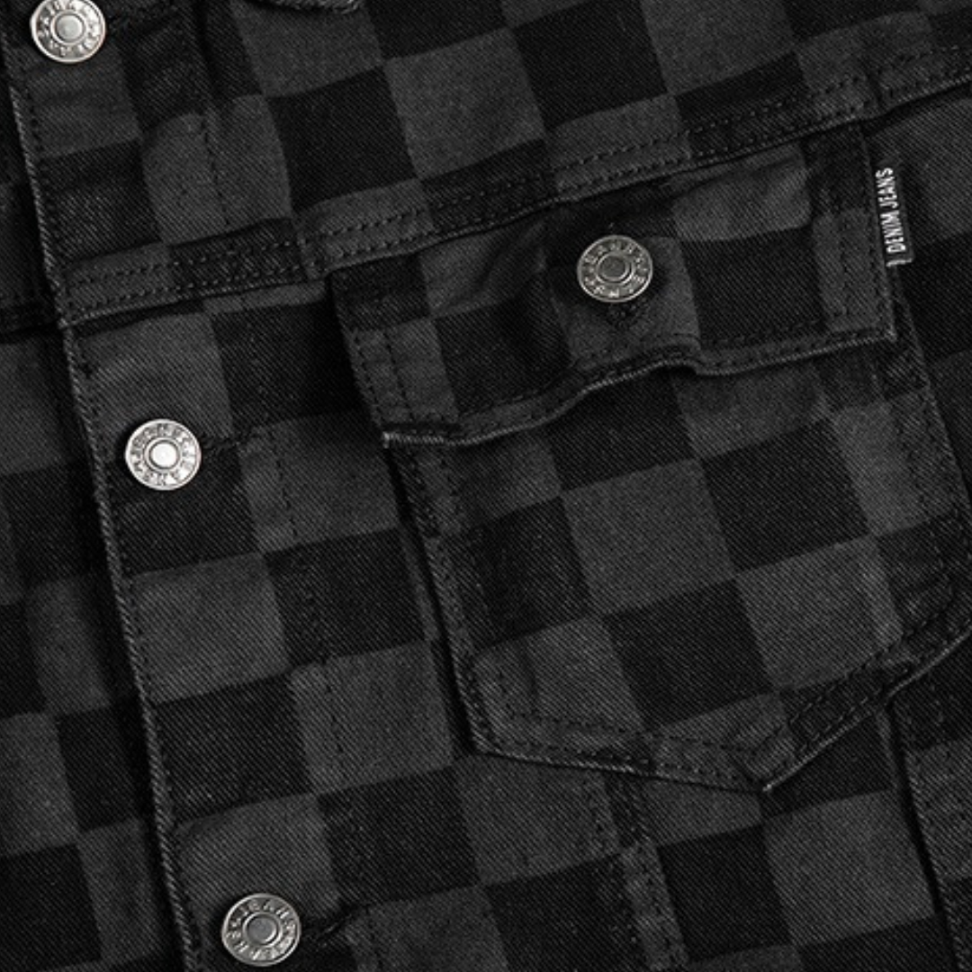 Lugano Denim Check Jacket