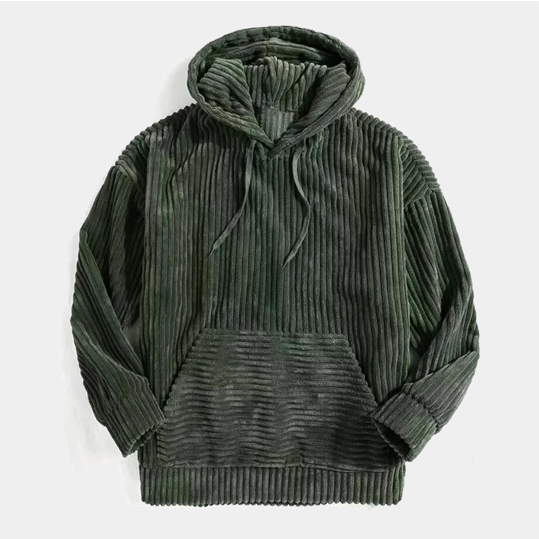 Monaco Core Corduroy Cotton Hoodie