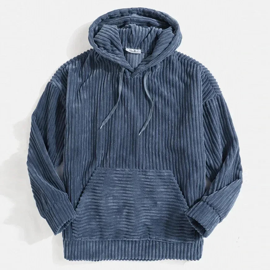 Monaco Core Corduroy Cotton Hoodie