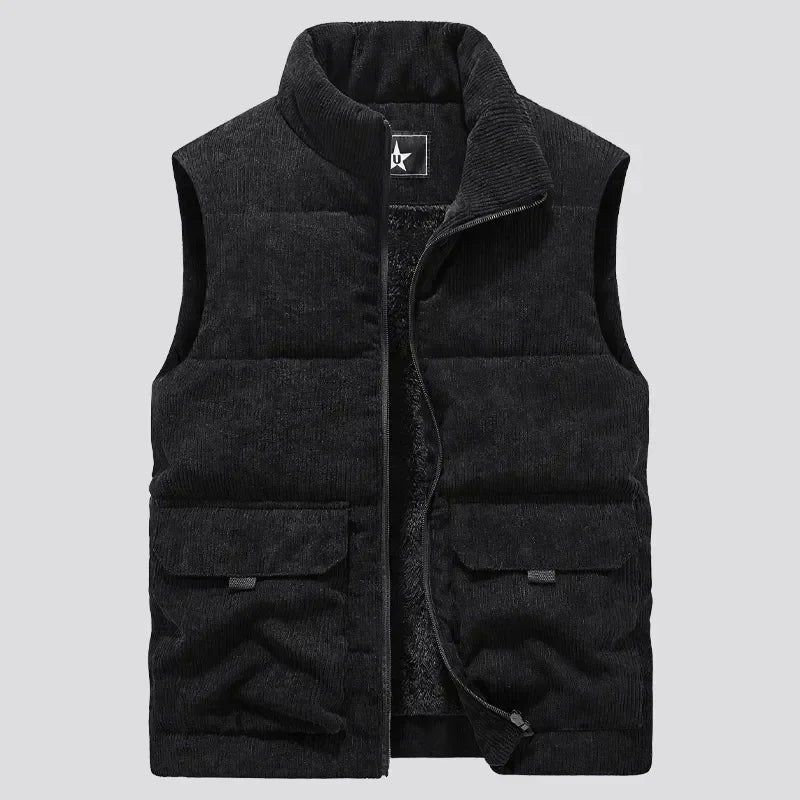 Cannes Corduroy Cotton Gilet Body Warmer