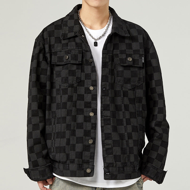 Lugano Denim Check Jacket