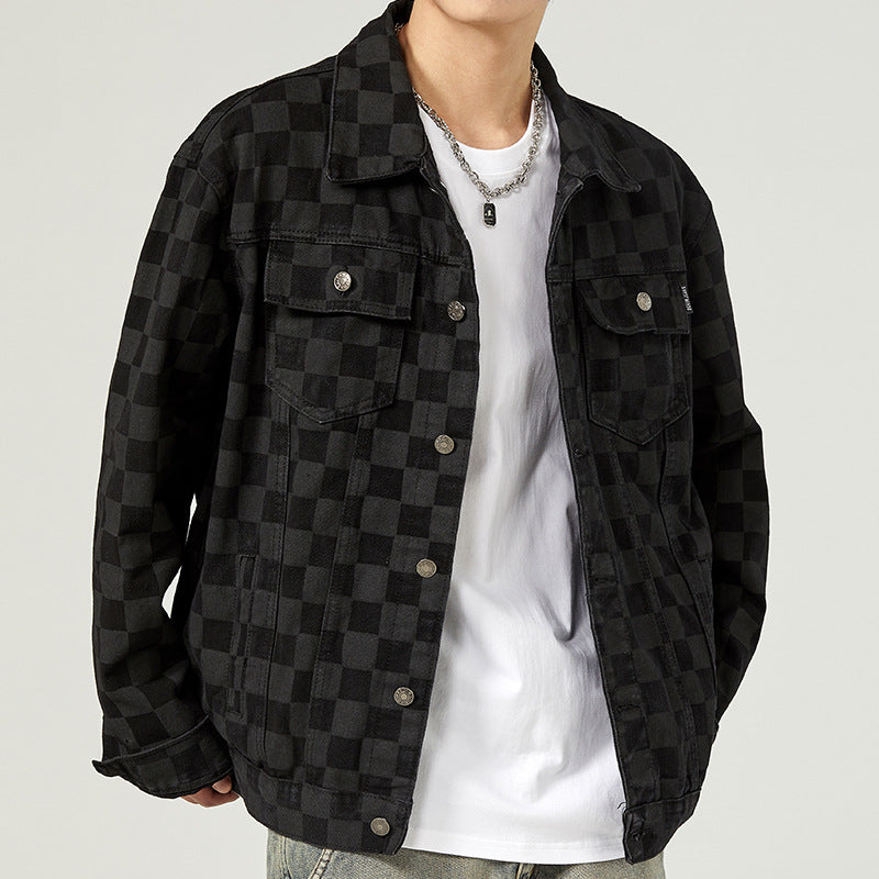 Lugano Denim Check Jacket