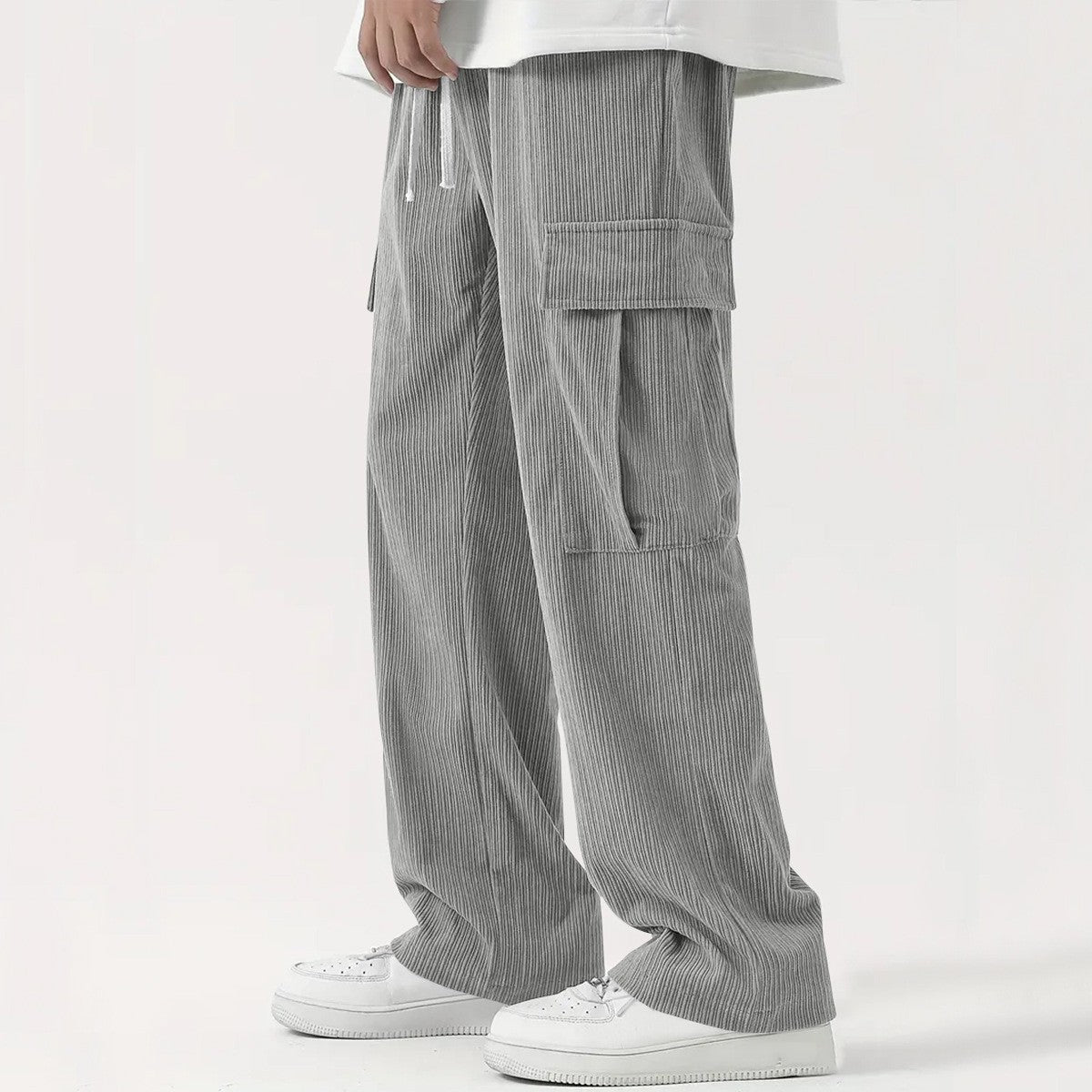 Faisse Corduroy Cotton Sweat Pants