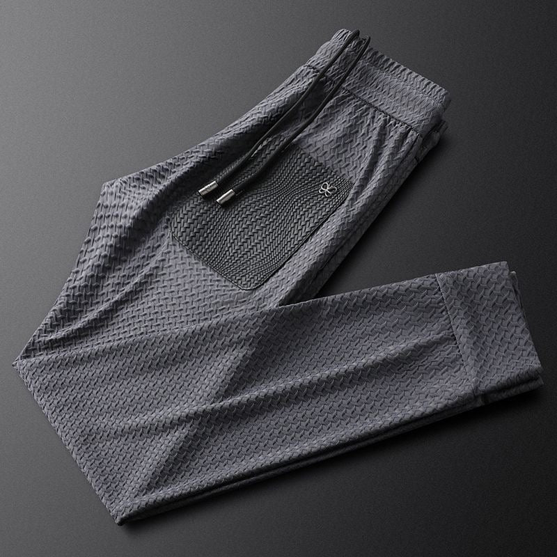 Valderoue Ice Silk Jogger Pants