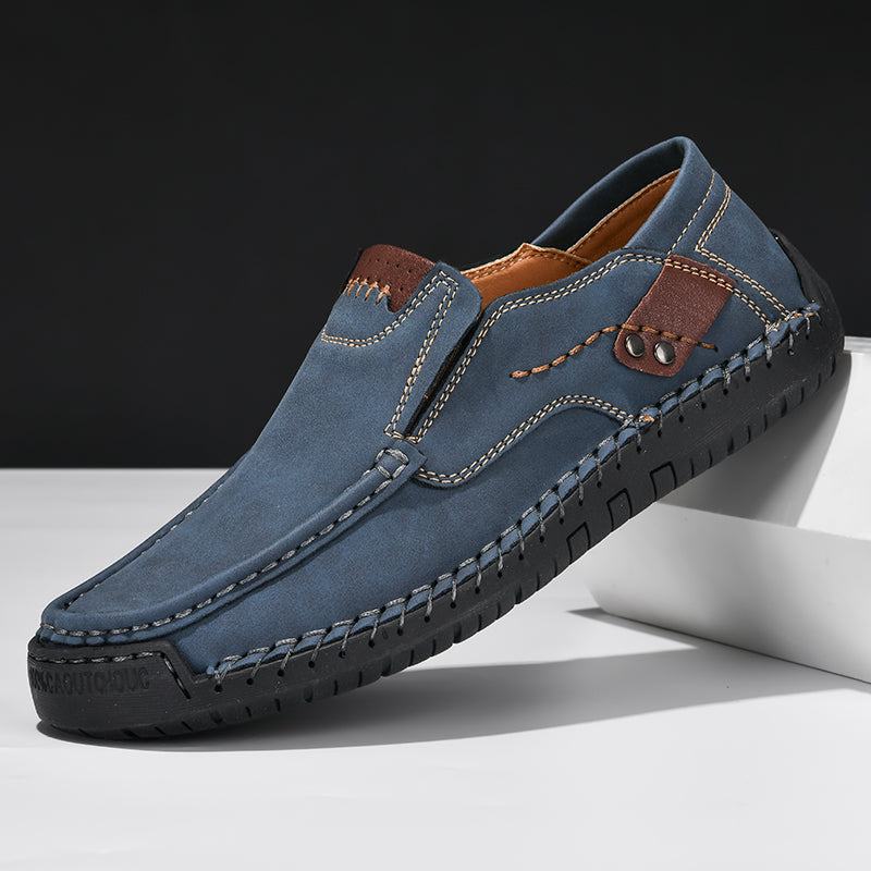 Casteou Slip On Leather Loafers