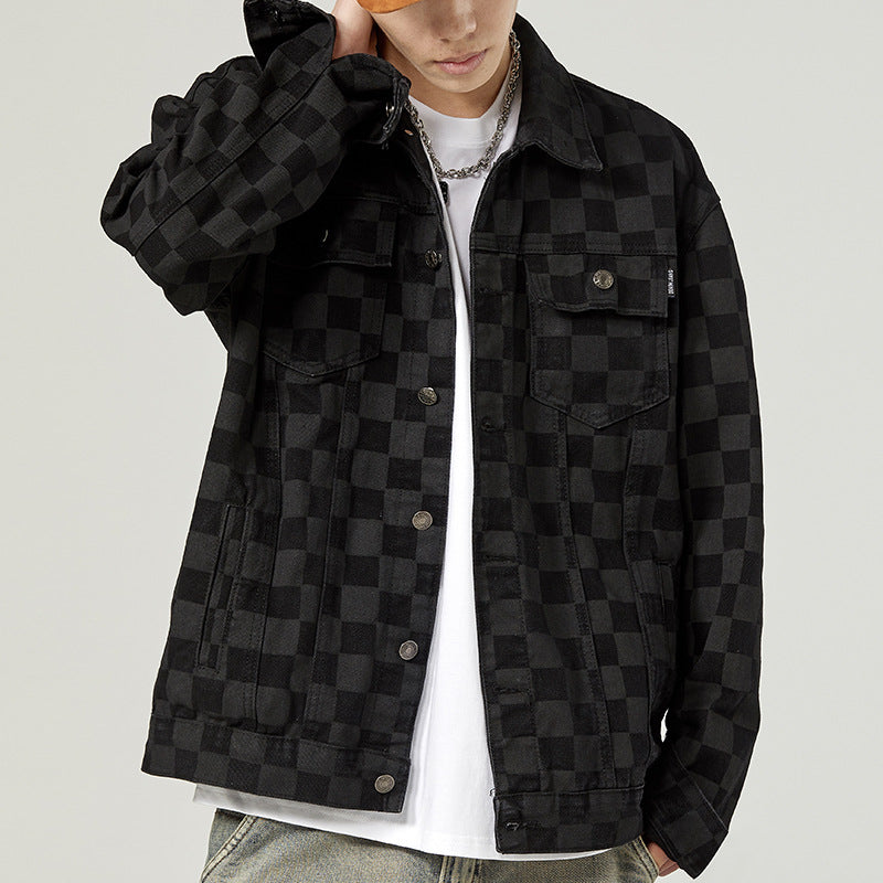 Lugano Denim Check Jacket