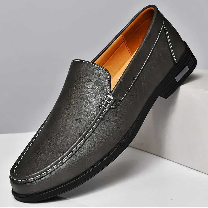 Saint Bernard Slip On Leather Shoe