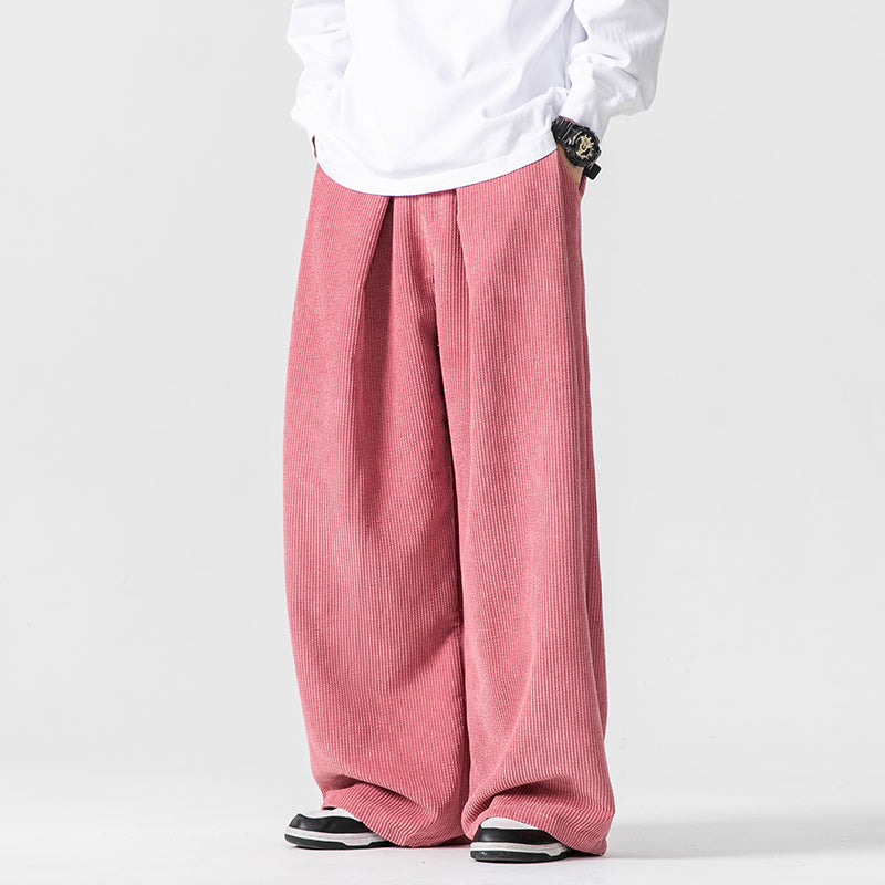 Milan Wide Fit Corduroy Cotton Pants