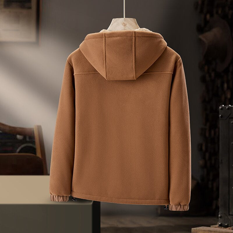 Vienna Cashmere Wool Fleece Jacket