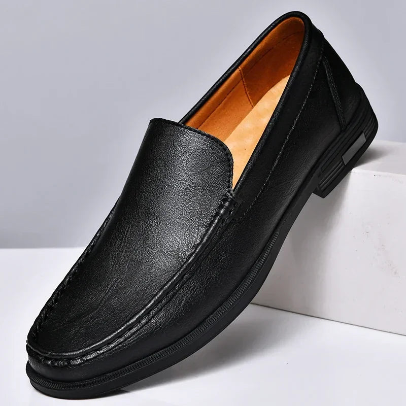 Saint Bernard Slip On Leather Shoe