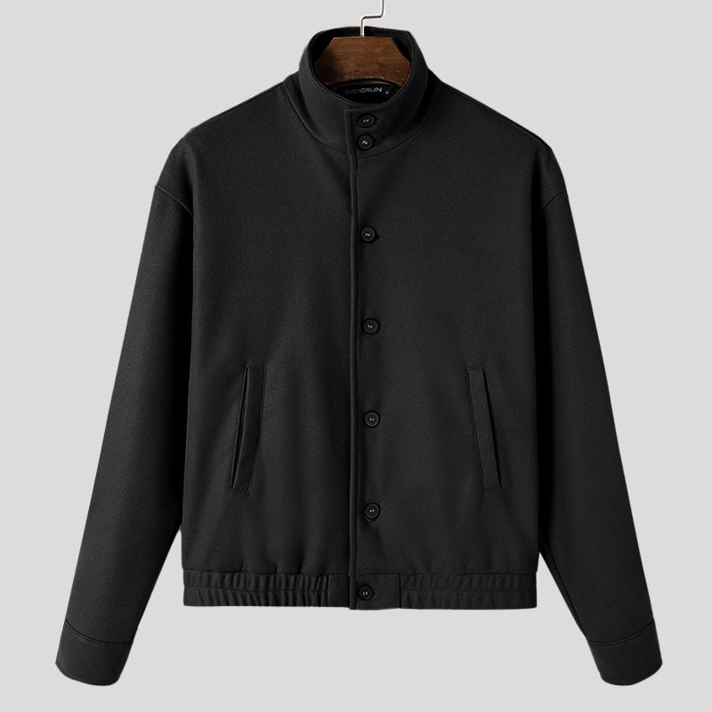 Castagne Button Up Water Proof Bomber Jacket