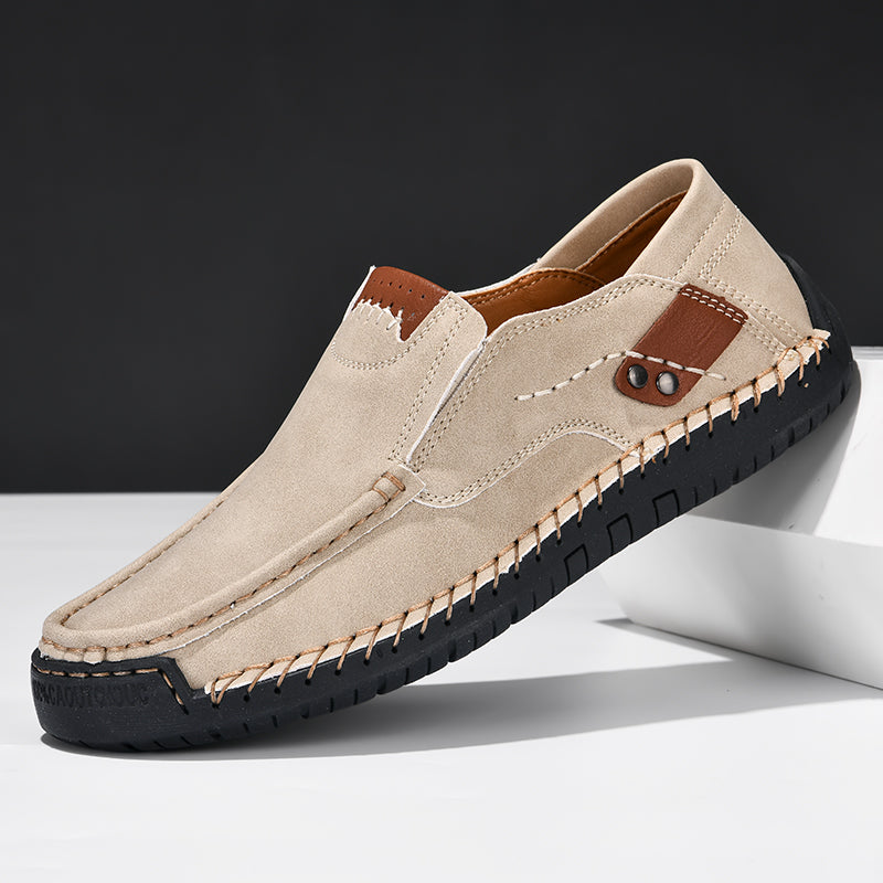 Casteou Slip On Leather Loafers