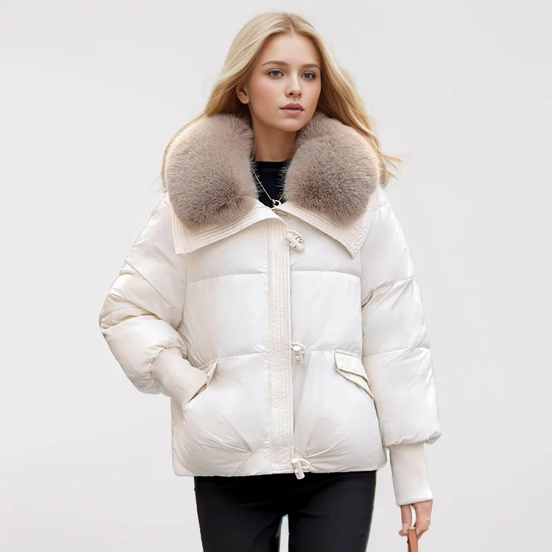 La Rochelle Cotton Collar Down Jacket