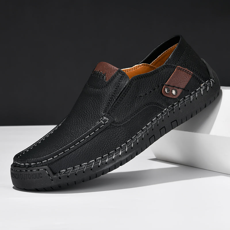 Casteou Slip On Leather Loafers