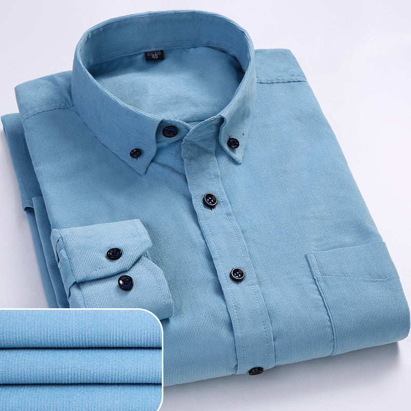 Monte Pure Corduroy Cotton Shirt