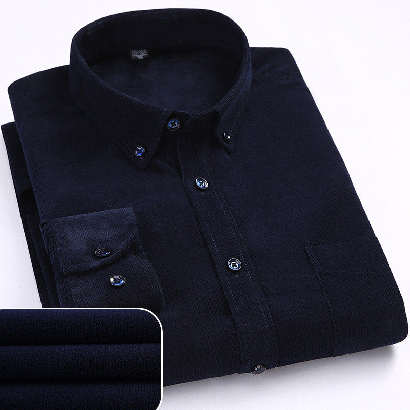 Monte Pure Corduroy Cotton Shirt