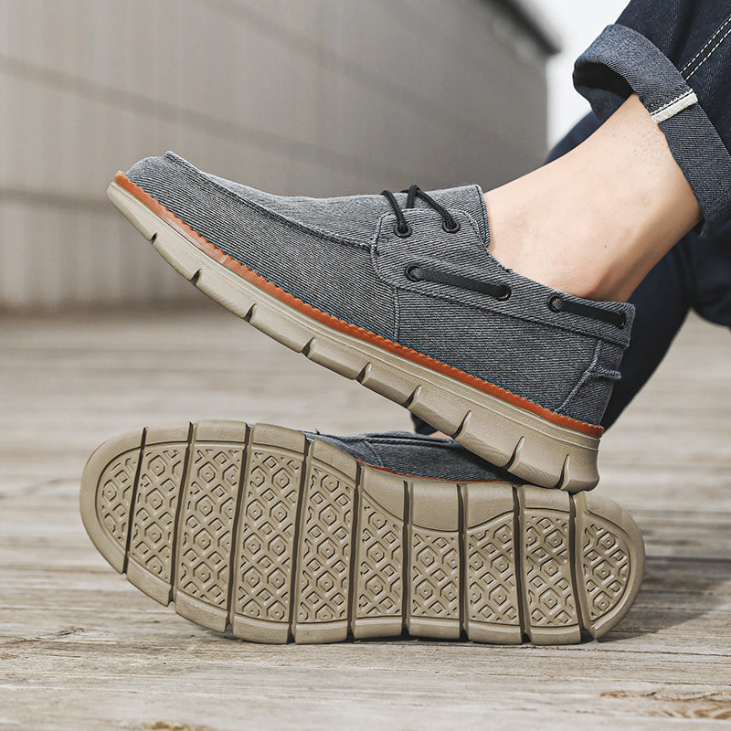 Villeneuve Canvas Boat shoes