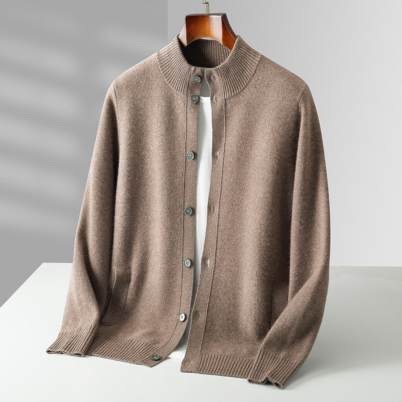 Remorian Pure Merino Wool Cardigan