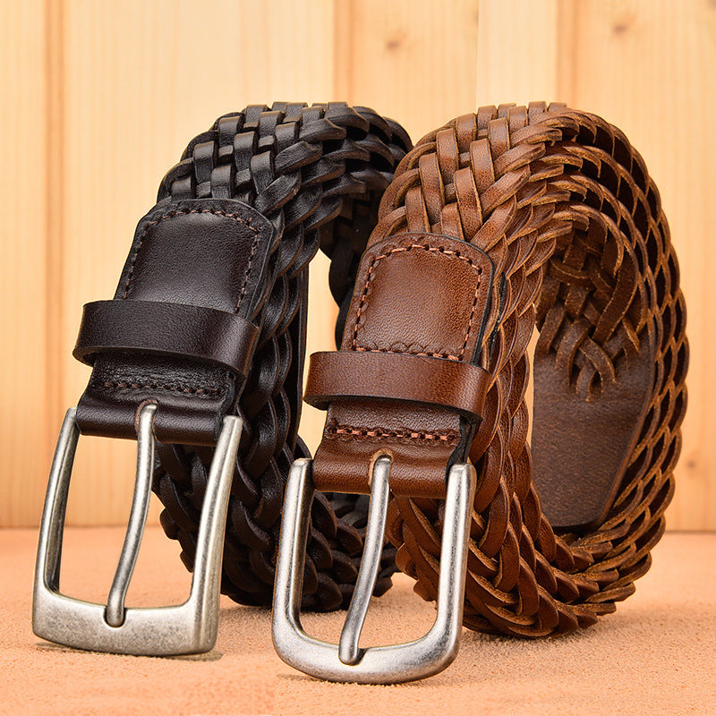 Sanitiare Authentic Cow's Leather Belt