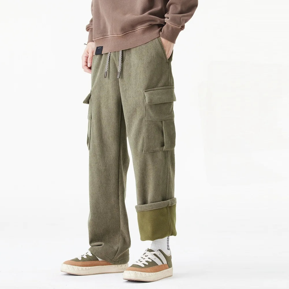 Subrana Corduroy Cotton Sweat Pants