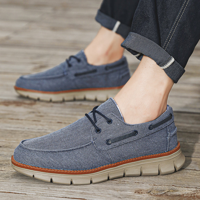 Villeneuve Canvas Boat shoes