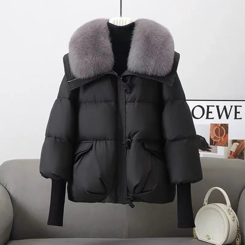 La Rochelle Cotton Collar Down Jacket