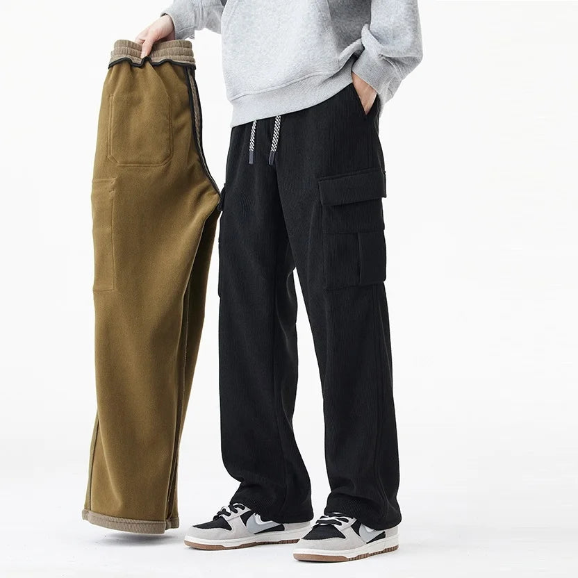 Subrana Corduroy Cotton Sweat Pants