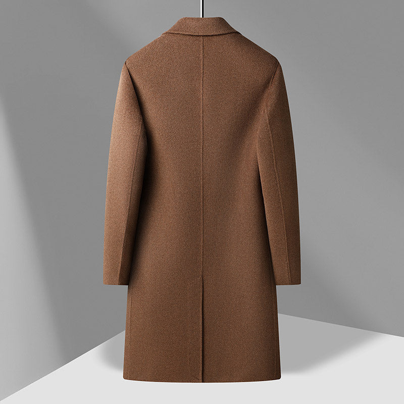 Le Colombier Cashmere Wool Padded Trench Coat