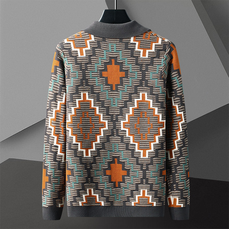 Cusco Tribal Knitted Cardigan