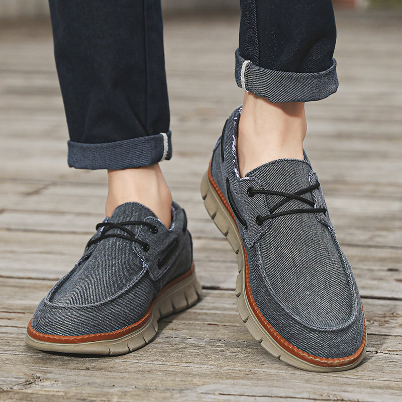 Villeneuve Canvas Boat shoes