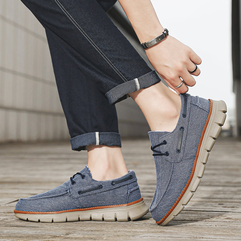 Villeneuve Canvas Boat shoes