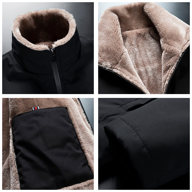 Blancarde Fur Lined Water-Resistant Coat