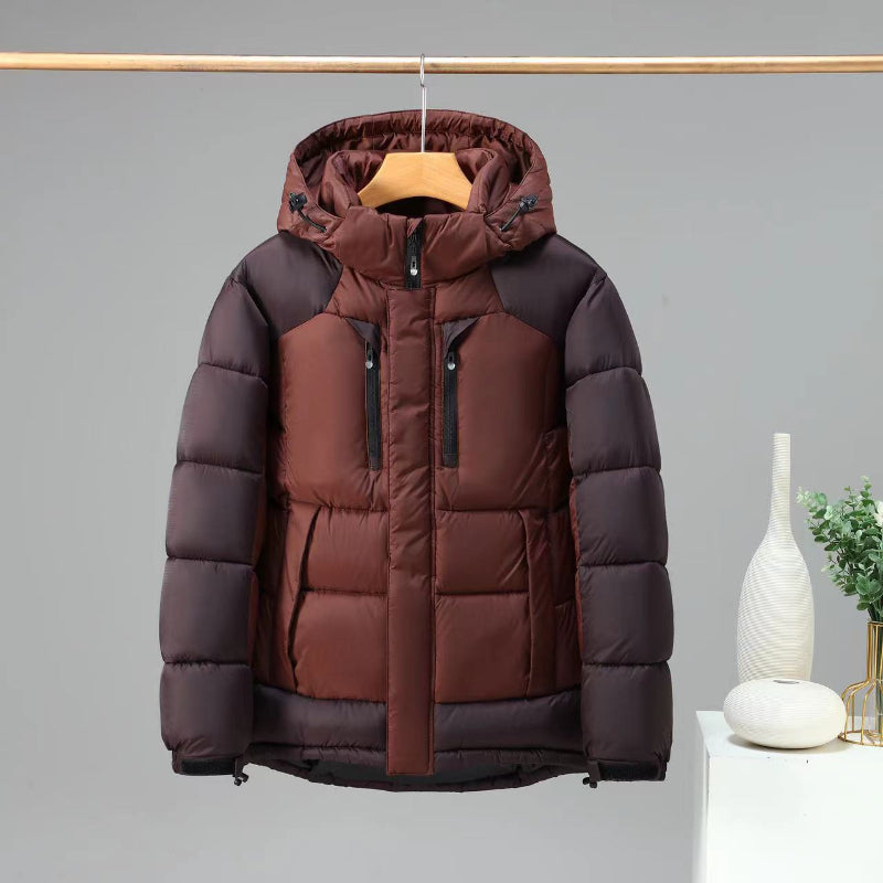 Agandon Down Feathered Padded Jacket