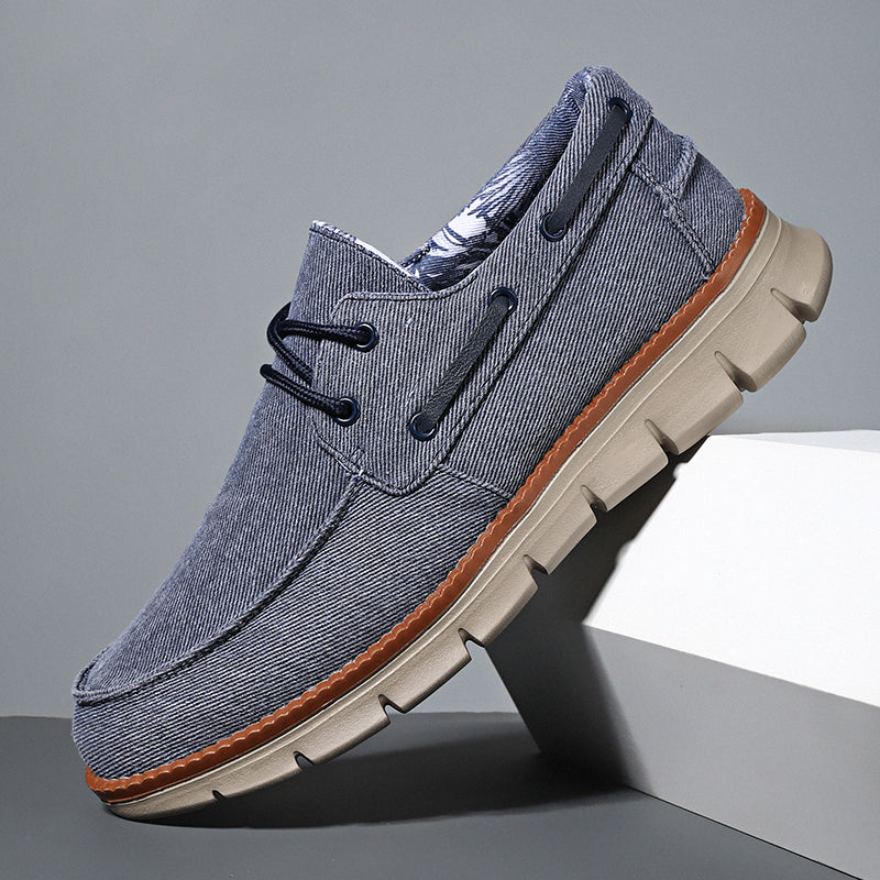 Villeneuve Canvas Boat shoes