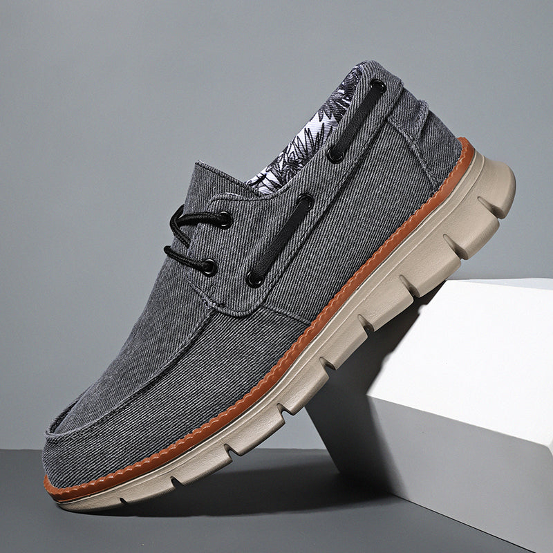 Villeneuve Canvas Boat shoes