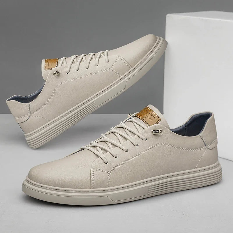 Bonvillars Leather Canvas Shoe