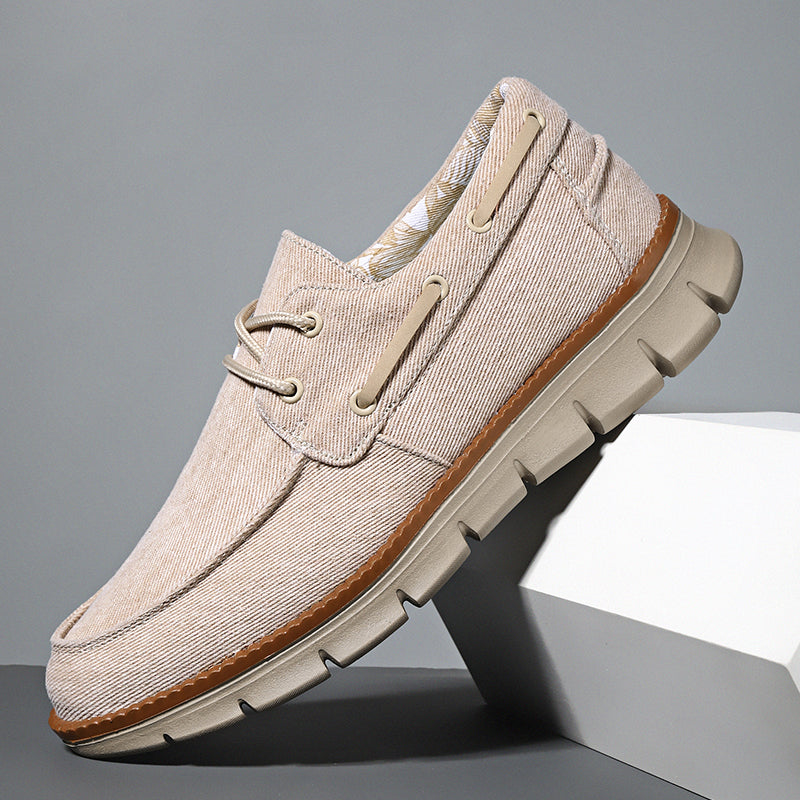 Villeneuve Canvas Boat shoes