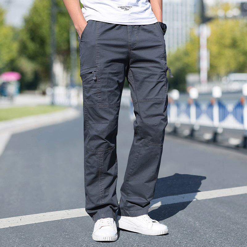 Spraes Cotton Cargo Pants