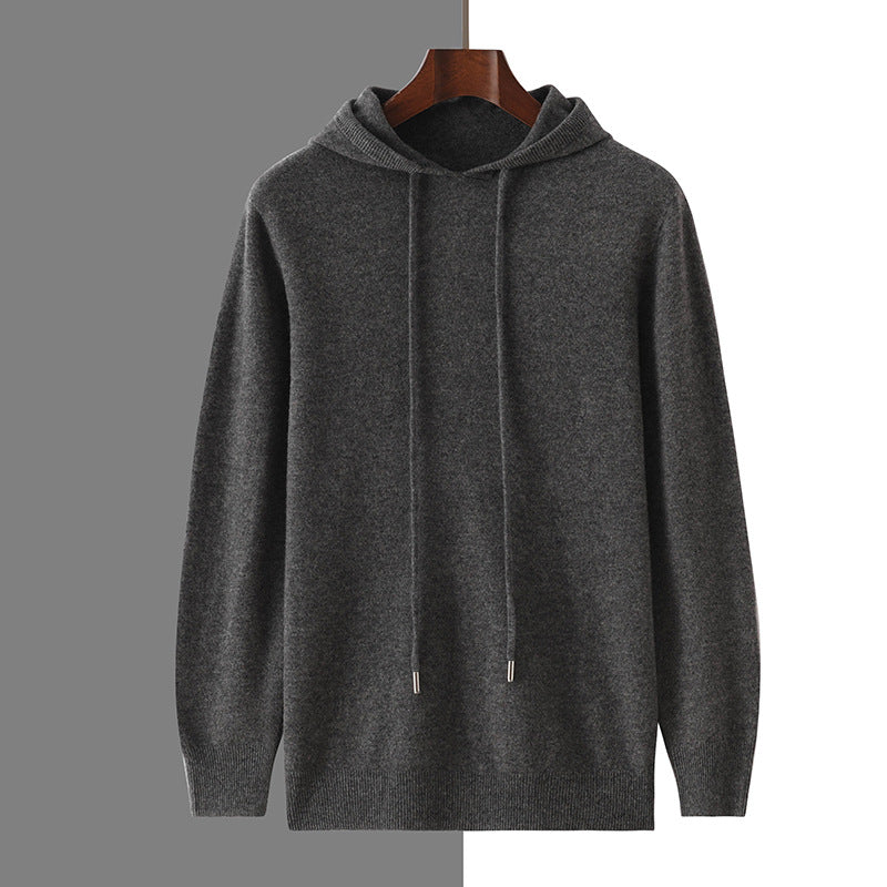 Marlet Pure Merino Wool Hooded Sweatshirt