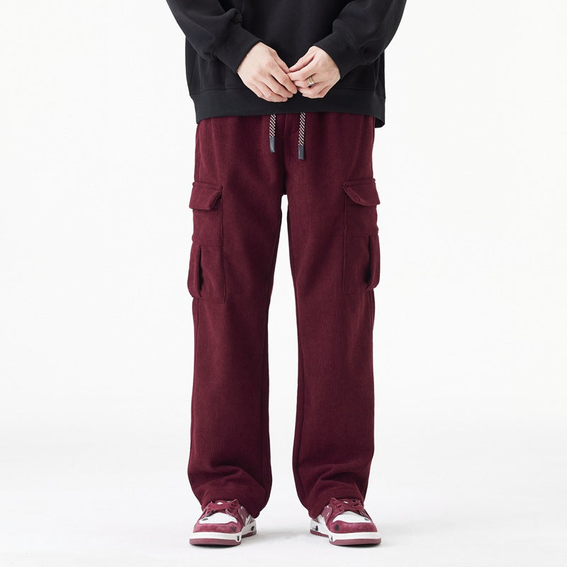 Subrana Corduroy Cotton Sweat Pants