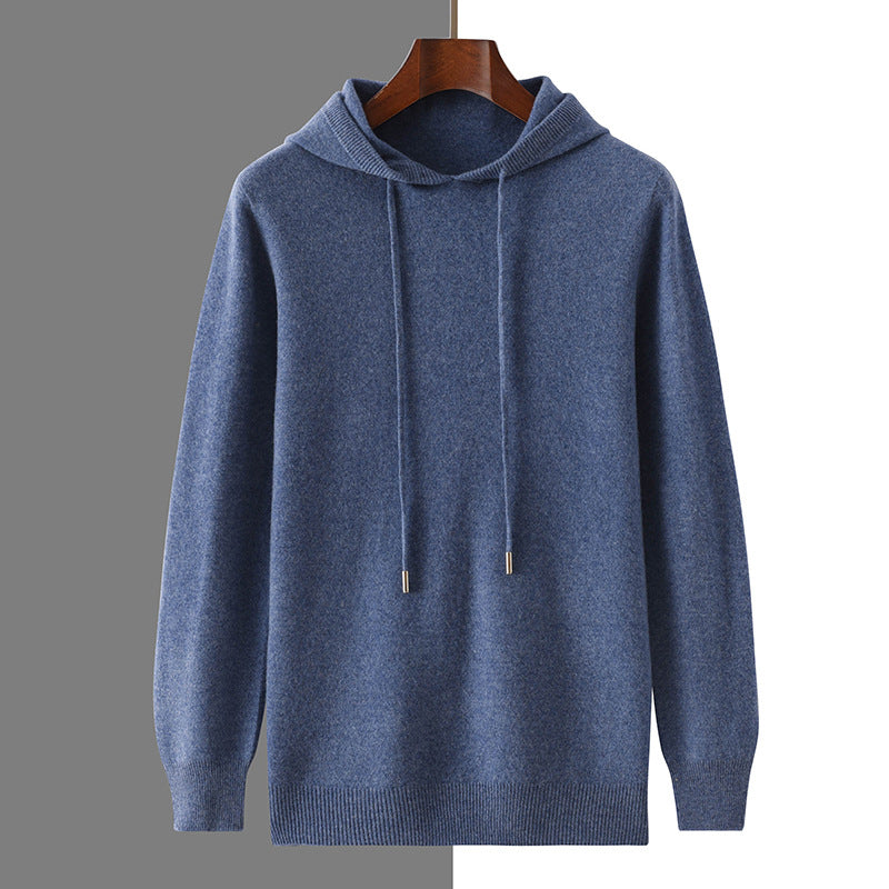 Marlet Pure Merino Wool Hooded Sweatshirt