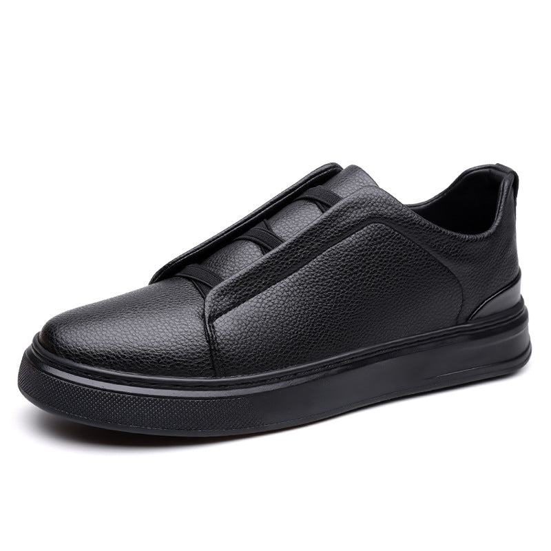 Soubrana Slip On Leather Canvas Shoes