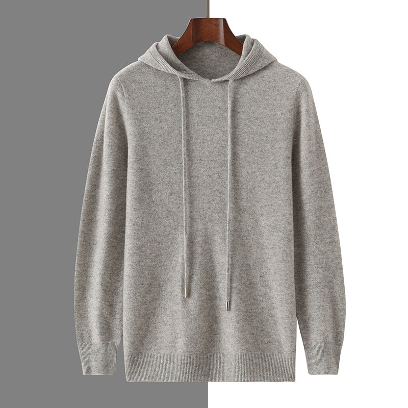 Marlet Pure Merino Wool Hooded Sweatshirt