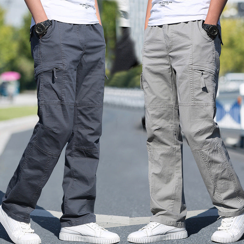 Spraes Cotton Cargo Pants