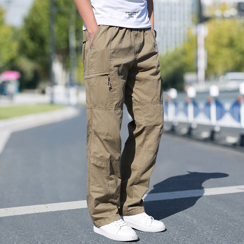 Spraes Cotton Cargo Pants