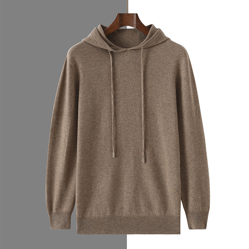 Marlet Pure Merino Wool Hooded Sweatshirt